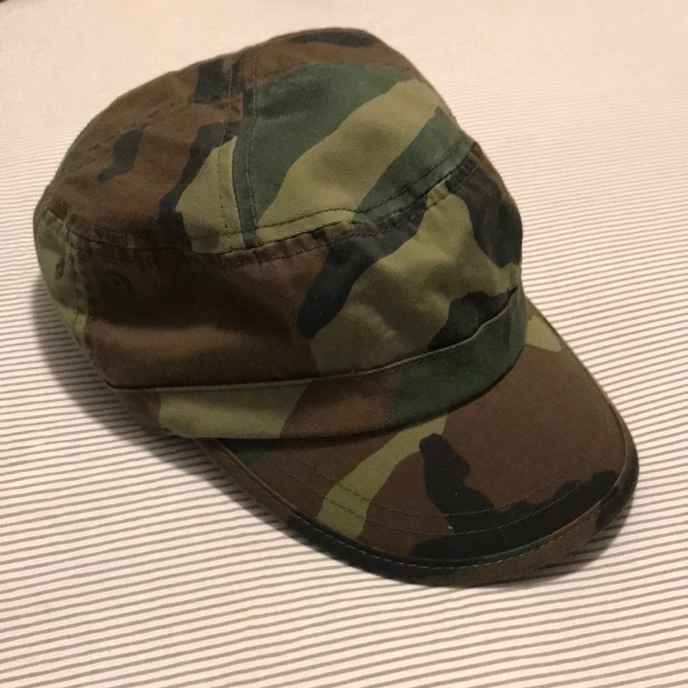 NWOT Cute cadet cap, cami, canvas